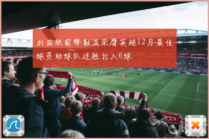 利兹联前锋勒温荣膺英超12月最佳球员助球队连胜打入6球